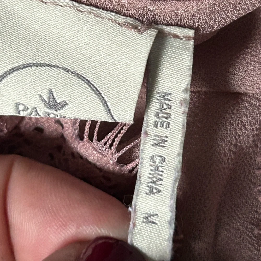 Paper Crane by‎ Anthropologie camisole baby doll mini dress - Picture 8 of 10